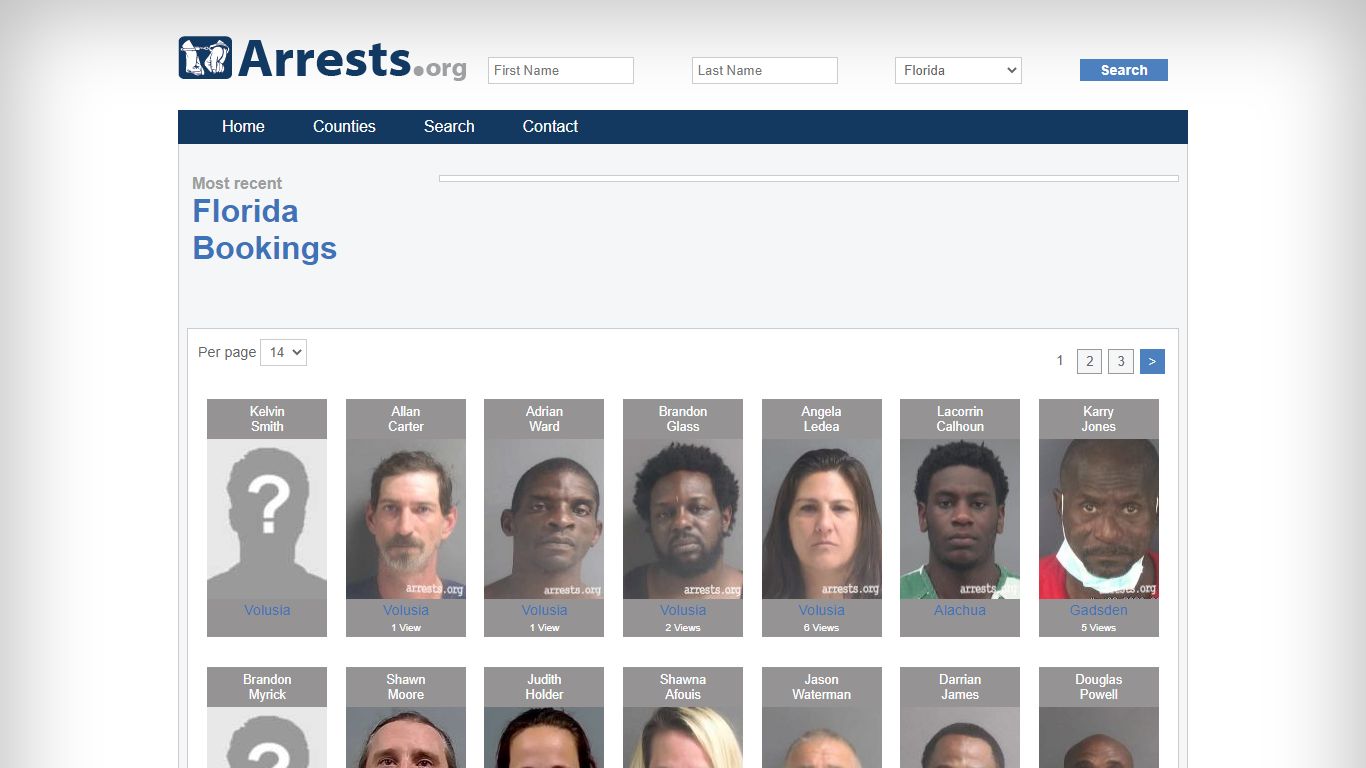 Florida Arrests and Inmate Search